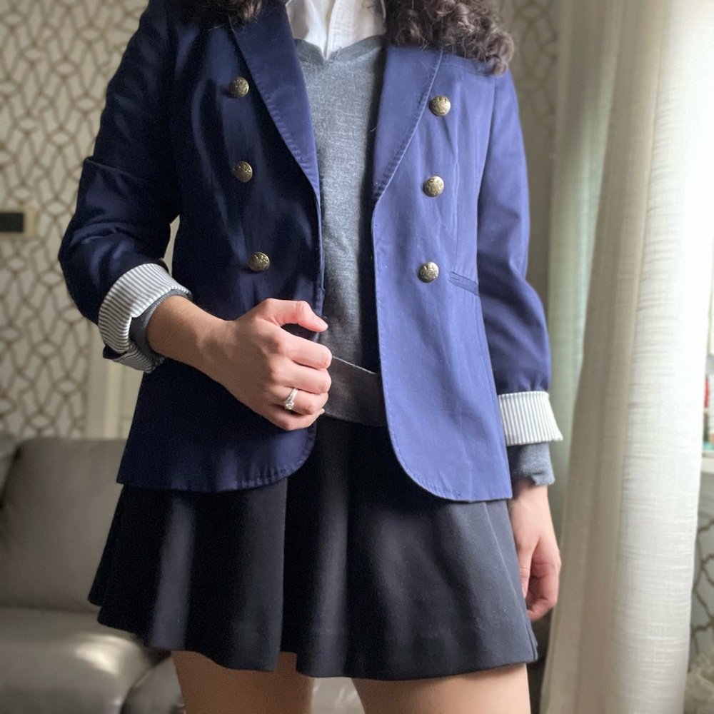 High Rise Mini Skater Skirt
